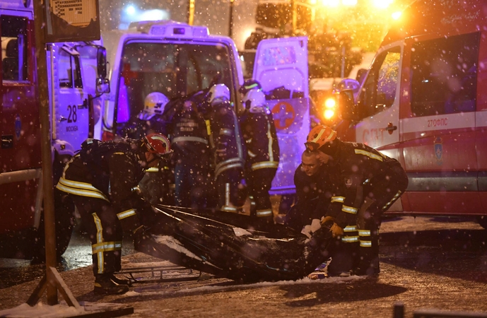 Per autobuso avariją Maskvoje žuvo penki žmonės 