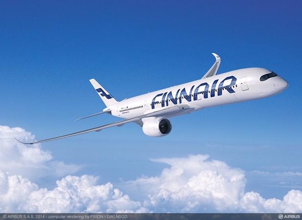 „Finnair“ užsako dar aštuonis „A350 XWB“ modelio orlaivius