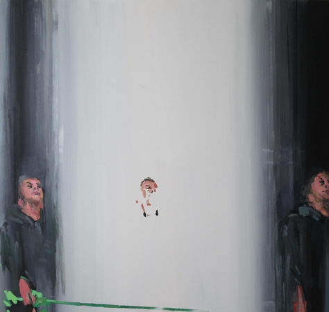 Triptikas, fragmentas. Aliejus, drobė