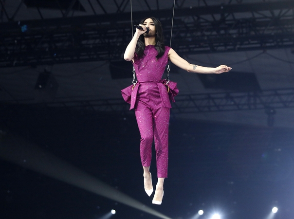 „Eurovizijos“ finale Conchita atliks akrobatinį triuką