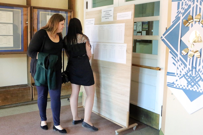 Paskelbti pirmieji pakartotinės sesijos egzaminų rezultatai