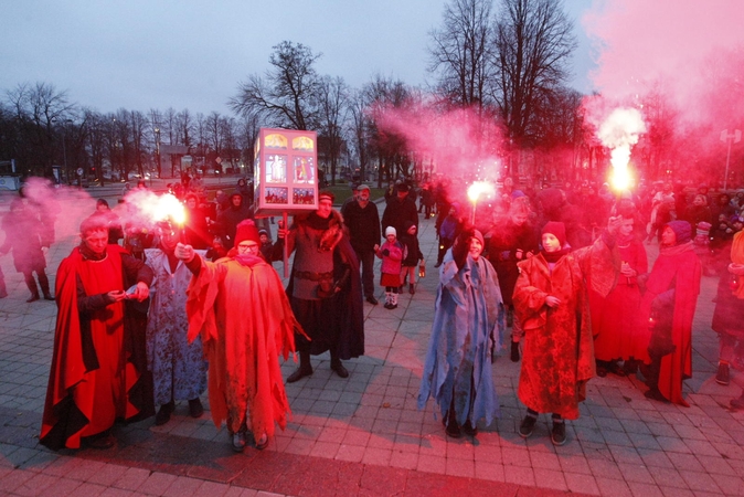 Šv. Martyno dieną – eitynės su žibintais