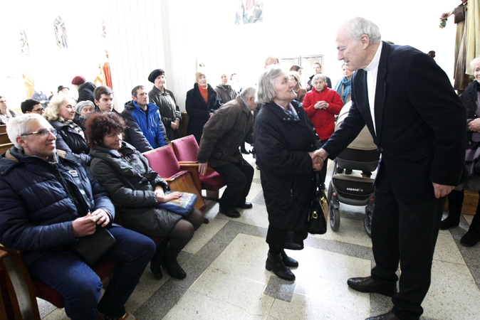 Klaipėdiečiai susitiko su H.Šulcu