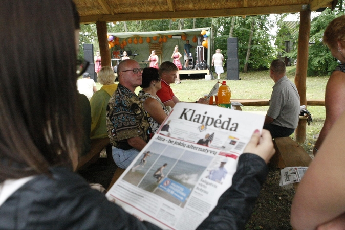 Lietus sudmantiškių šventės sugadinti nepajėgė