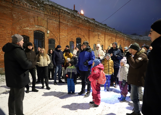 Kauno tvirtovės VI fortą užplūdo minia: renka pagalbą Ukrainai – abejingų nebuvo