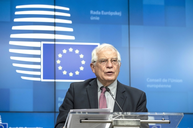 J. Borrellis: ES pasirengusi plėtoti partnerystę su JAV