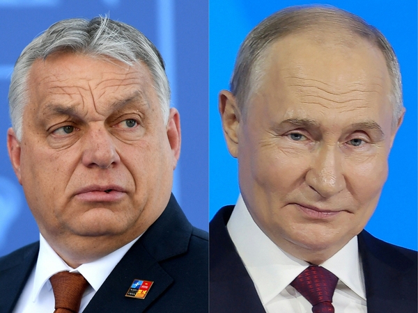 Viktoras Orbanas ir Vladimiras Putinas