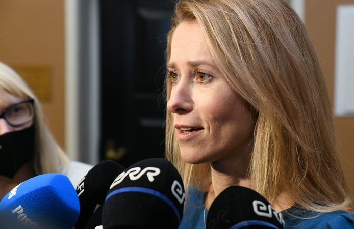 Estijos prezidentė patvirtino Kają Kallas kandidate į premjerus