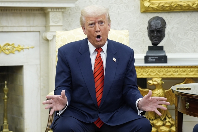 Trumpas pareiškė, kad nori atnaujinti dialogą su Šiaurės Korėja