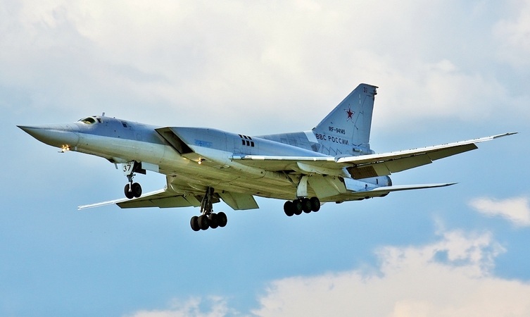 Ukraina apgadino rusų strateginį bombonešį Tu-22M3