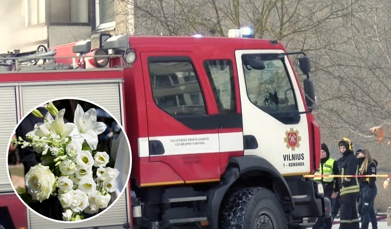 Kaimynai apie gaisre Grigiškėse žuvusią moterį: labai geros širdies buvo močiutė