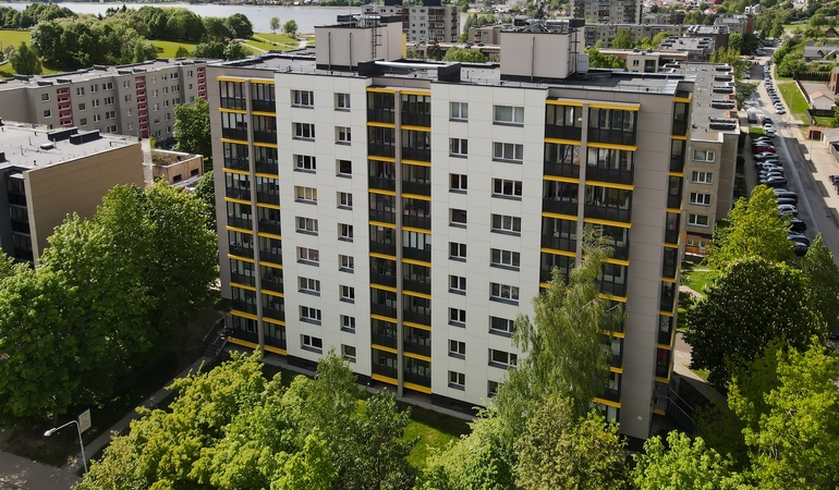 Daugiabučių renovacija Lietuvoje.