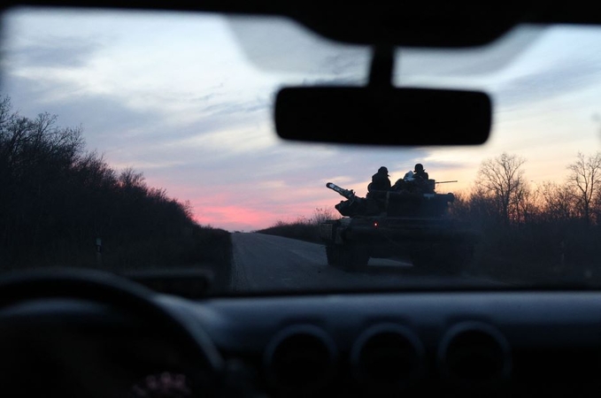 ISW: rusų pajėgos prie Avdijivkos truputį pasistūmėjo į priekį