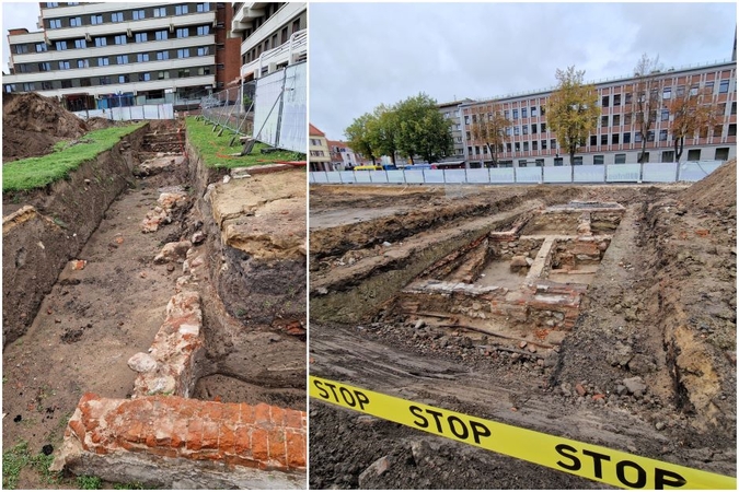 Klaipėdos Atgimimo aikštė – užminuota: tai, kas rasta, yra labai pavojinga