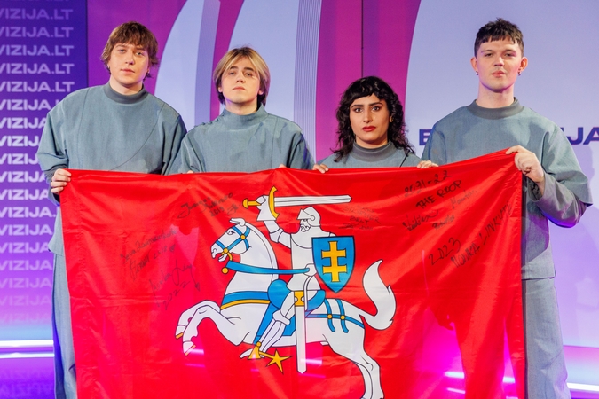 Į „Euroviziją“ išlydėta grupė „Katarsis“: jaučiamės ramiai