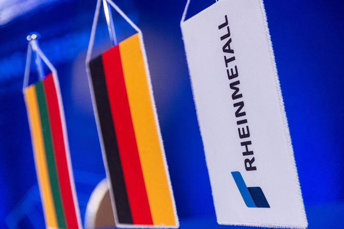 „Rheinmetall“ ir Vyriausybės atstovai aptars būsimos gamyklos projekto eigą