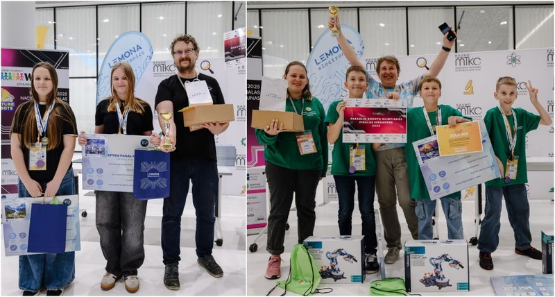 „Mokslo saloje“ robotikos nacionalinis finalas: laimėtojams – kelialapis į varžybas Singapūre