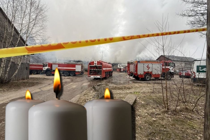 Paskelbė, kur bus galima atsisveikinti su žuvusiu ugniagesiu