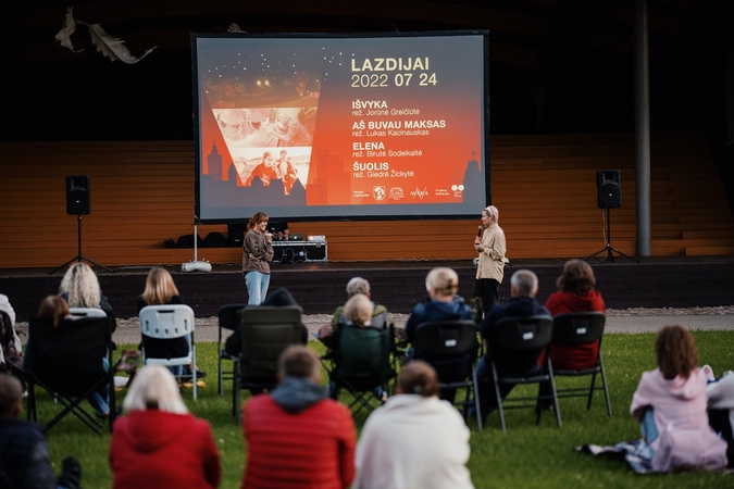 E. Latėnaitė: didelė laimė atnešti kokybiško lietuviško kino į įvairius šalies miestus