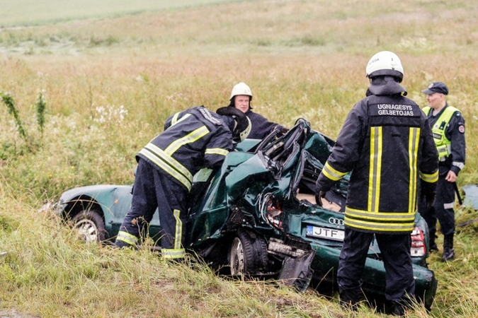 Judriuose Klaipėdos apskrities keliuose – avarijos: sužeisti du žmonės