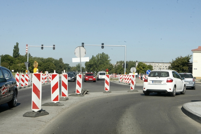 Geros naujienos uostamiesčio gyventojams: judrioje sankryžoje – darbų pabaiga