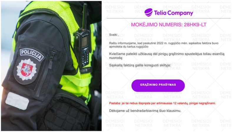 „Telia“ įspėja dėl finansinių sukčiavimų jų vardu