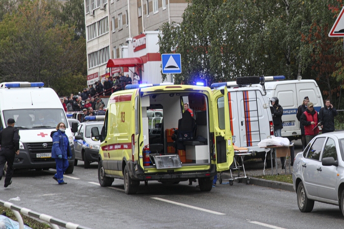 Ekspertas: šaudynės Rusijoje – gerai suplanuota rusų saugumo tarnybų operacija