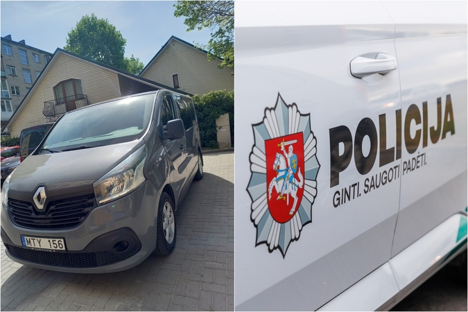 Ieškomas automobilis.