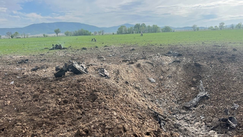 Rusija sako virš Krymo numušusi ukrainiečių raketą