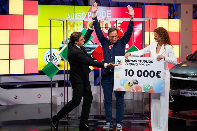 Buhalteris Gediminas savo bilietą jau buvo susiruošęs padovanoti kaimynei.