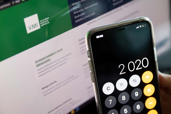 VMI: vis daugiau gyventojų tai daro nelaukdami paskutinės dienos