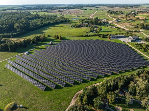 Gargždų vandenvietėje įrengta 3,2 MW galingumo saulės elektrinė.