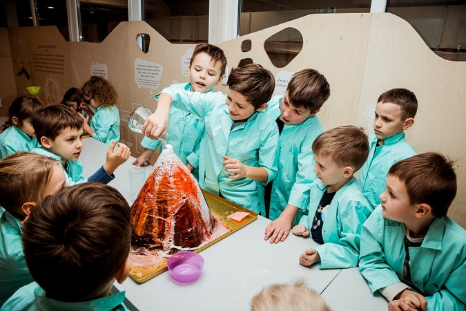 Edukaciniame pramogų centre „CurioCity“ – turiningos  vaikų žiemos atostogos 