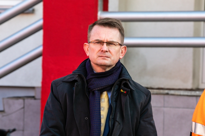 A. Dulkys lankėsi Respublikinėje Vilniaus universitetinėje ligoninėje: aptarė reformas