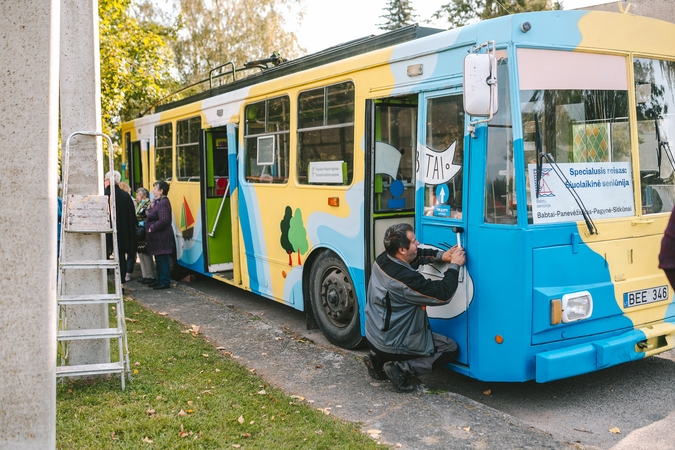 Babtų bendruomenės kūrybinės dirbtuvės įsikurs troleibuse