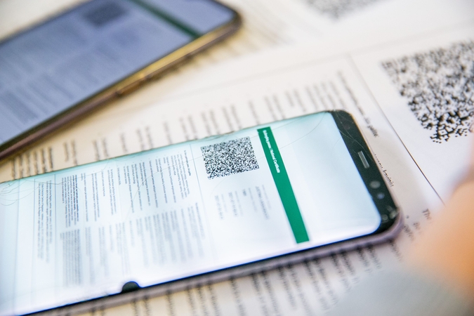 Nuo apsaugininko sprukęs vyras prekybos centre paliko svetimą galimybių pasą