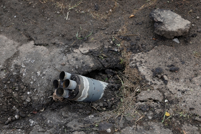 Rusija smogė energetikos objektams Vakarų Ukrainoje