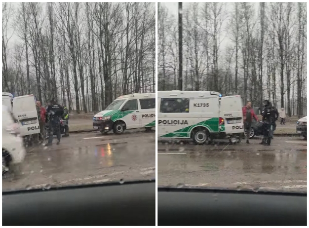 Kauno pareigūnai sulaikė kelių erelį: sustojo ne iškart, vairavo be teisių