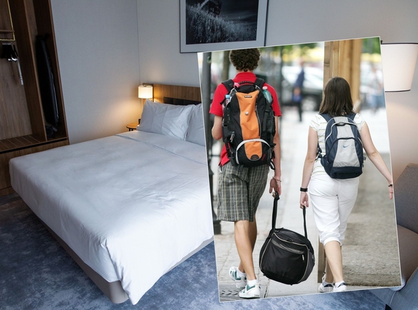 Nesusiviliojo: dėl papildomos nemokamos nakvynės užsienio turistai į Lietuvą vykti neskuba