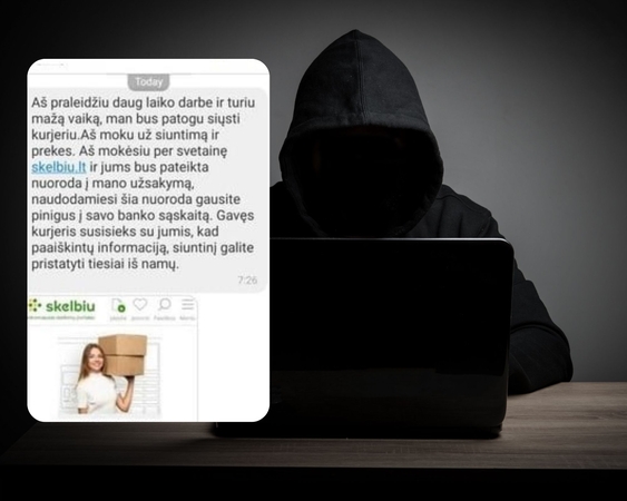 Internete sparčiai plinta nauja sukčių schema: kaip atpažinti?