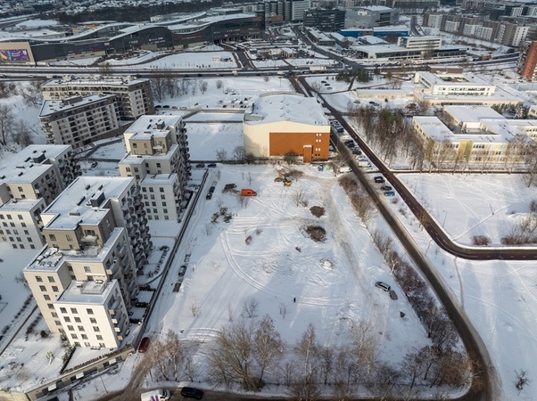 Vilniaus Šnipiškių garažai nukelti: atlaisvintoje žemėje atsiras darželis