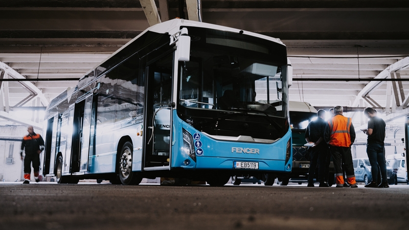 Sostinės gatvėse testuojamas naujos kartos elektrinis autobusas