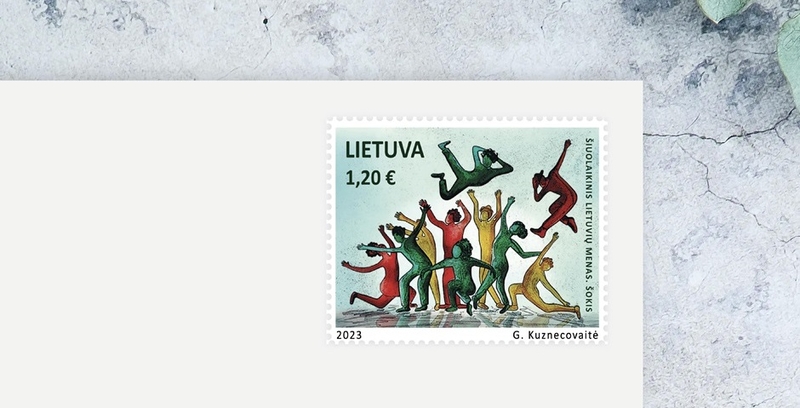 Ant pašto ženklo – dar viena šiuolaikinio lietuvių meno forma