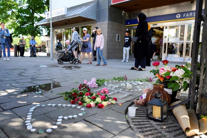 Švedijoje per šaudynes žuvo jaunuolis, dar trys buvo sužeisti – policija