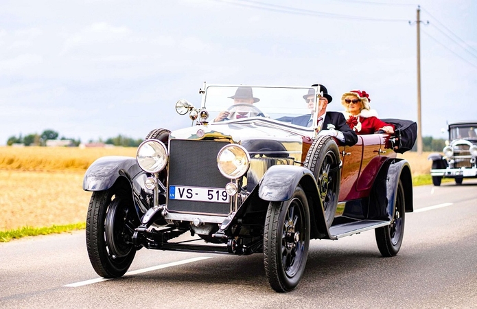 Turtas: šis gražuolio „FIAT 519“, Biržuose pelniusio „Grand Prix“ apdovanojimą, vertė gali viršyti 100 tūkst. eurų.