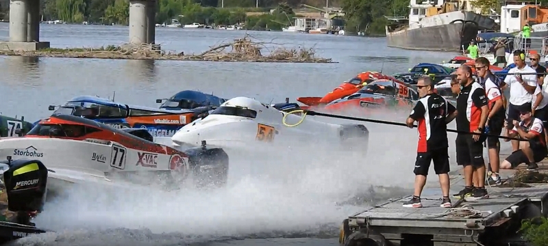 Vandens formulė F2: E. Riabko pasaulio čempionato etape – ketvirtas