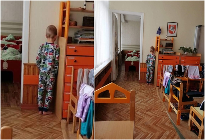 Bausmė šešiamečiui – į kampą basomis: tarnyba kreipsis į policiją