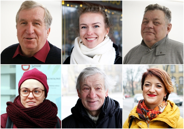 Algirdas, Laura, Mindaugas, Monika, Vacys, Gerda