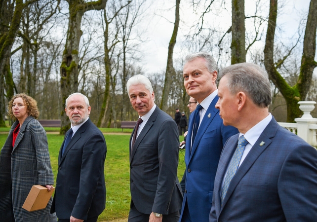 Prezidento susitikimas su Telšių regiono merais.