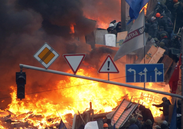 Ukraina neišsikapsto iš krizės liūno 